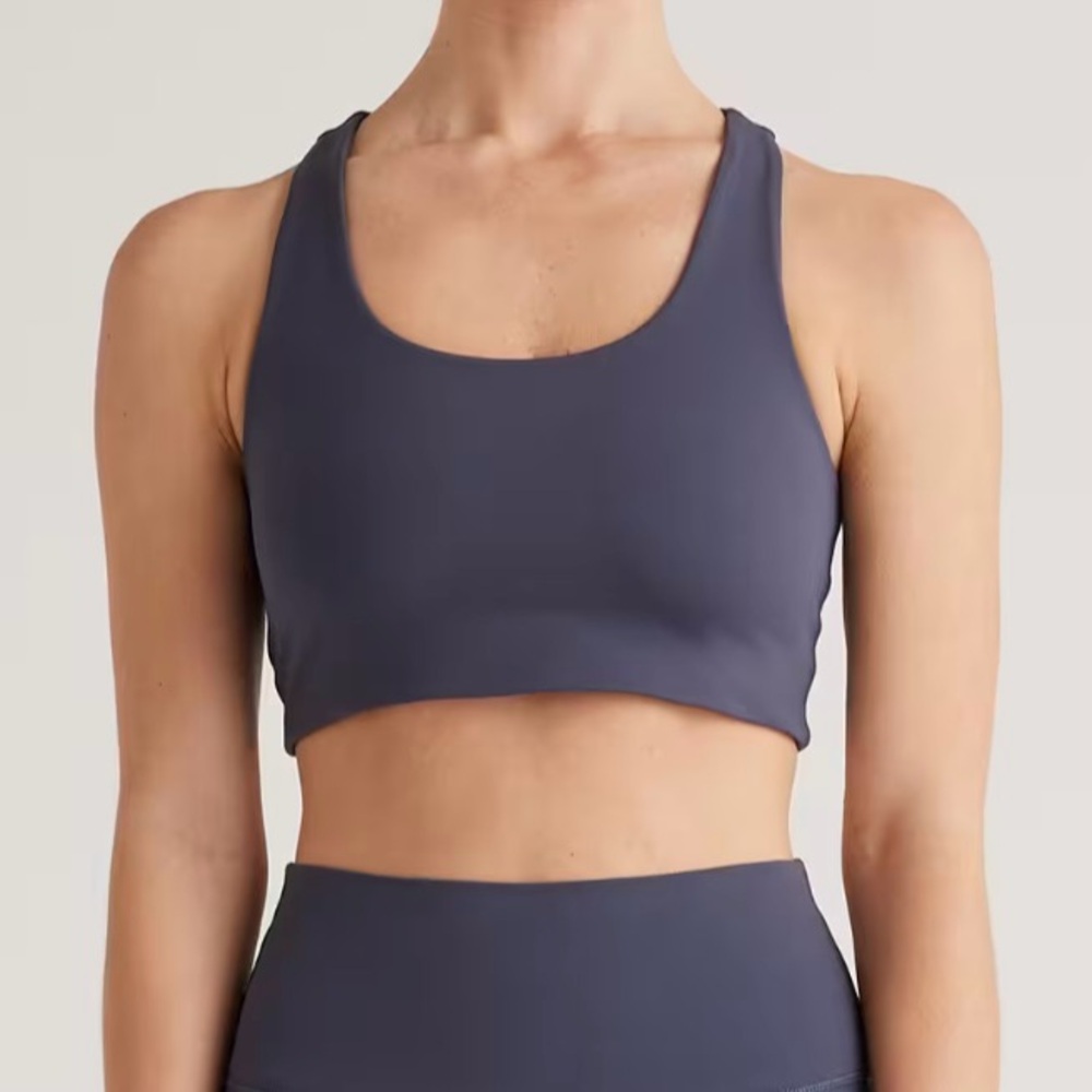 Ultra-Form Scoop Neck Longline Bra - Medium